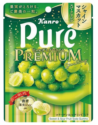 ピュレグミプレミアムシャインマスカットスパークリング