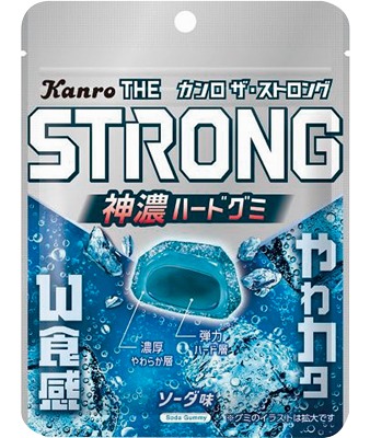 カンロ ザ ストロンググミ ソーダ