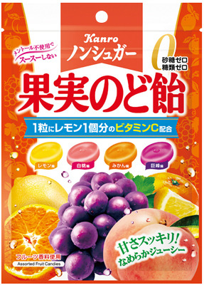 ノンシュガー 果実のど飴