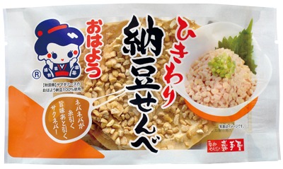 ひきわり納豆せんべ