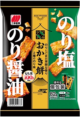 おかき餅 2種ののり味