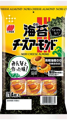 海苔チーズアーモンド