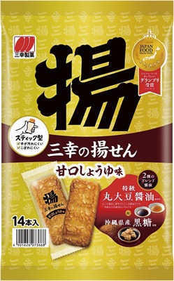 三幸の揚せん 甘口しょうゆ味