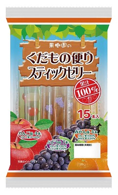くだもの便りスティックゼリー