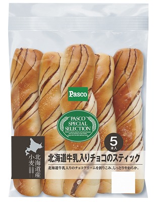 PSS北海道牛乳入りチョコのスティック