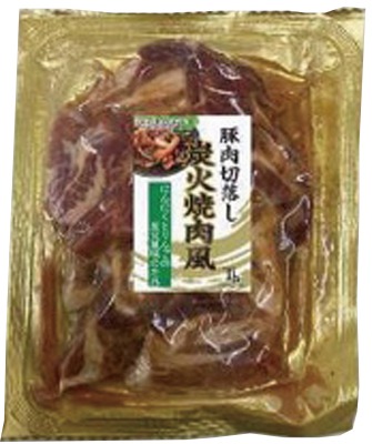 豚切り落とし 〈炭火焼肉〉