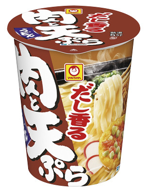 だし香る肉と天ぷらうどん