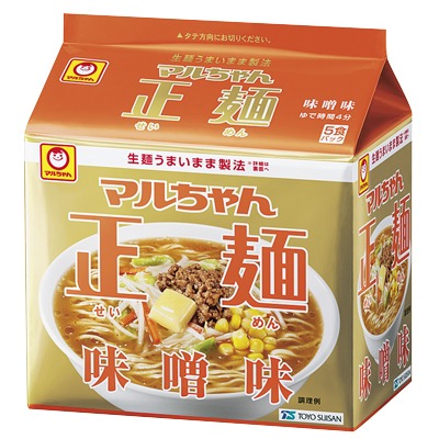 マルちゃん正麺 味噌味