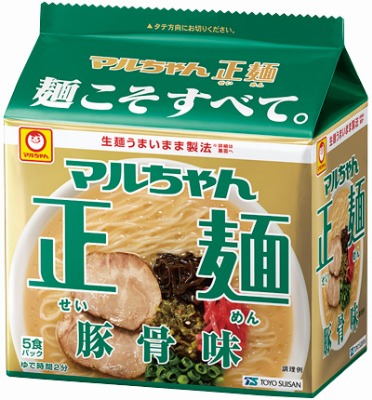 マルちゃん正麺 豚骨味