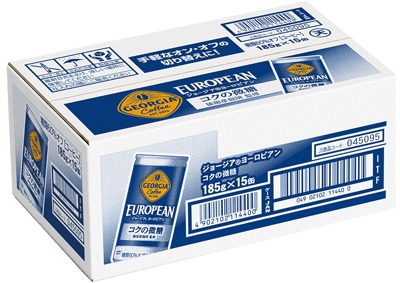 ジョージアハーフケース ヨーロピアンコクの微糖