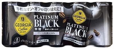 ジョージア プラチナムブラック シュリンク