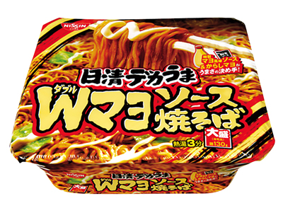 日清デカうま Wマヨソース焼そば