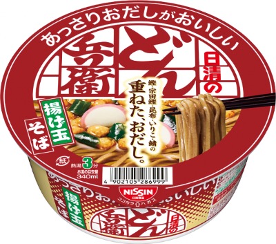 日清のあっさりおだしがおいしいどん兵衛 揚げ玉そば