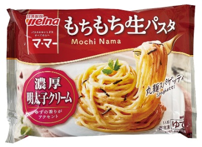 ママー もちもち生パスタ 濃厚明太子クリーム