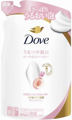 ダヴボディウォッシュピーチ＆スイートピーつめかえ用
