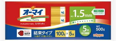オーマイ スパゲッティ 1.5mm 結束タイプ