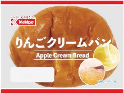 りんごクリームパン