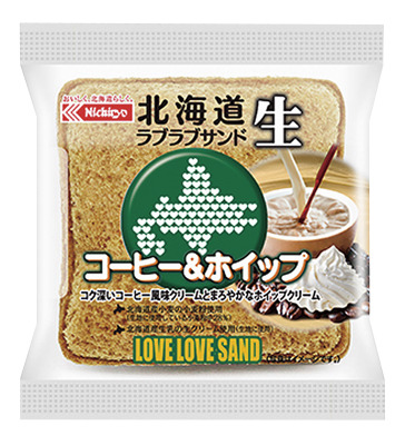 北海道生ラブラブサンド コーヒー＆ホイップ