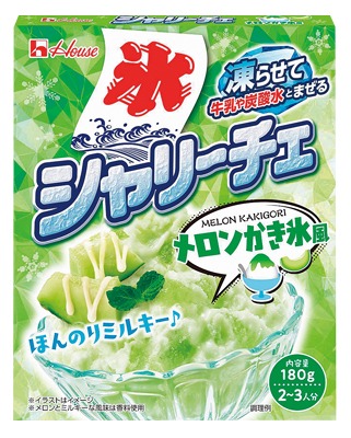 シャリーチェ メロンかき氷風