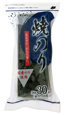 焼のりおにぎり用3つ切