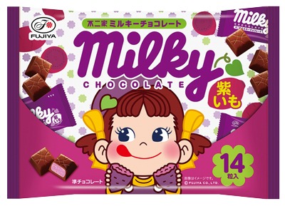 ミルキーチョコレート 紫いも