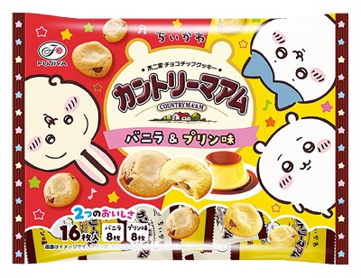 アニメちいかわ カントリーマアム (バニラ＆プリン味)