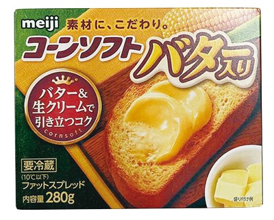 コーンソフトバター入り