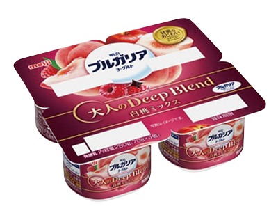 ブルガリアヨーグルト 大人のDeep Blend白桃ミックス