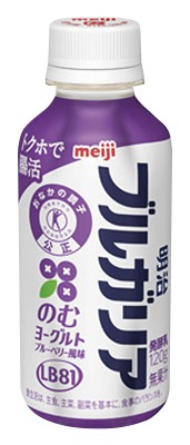 ブルガリアのむヨーグルトLB81ワンショット ブルーベリー風味