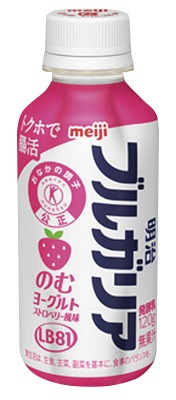 ブルガリアのむヨーグルトLB81ワンショット ストロベリー風味