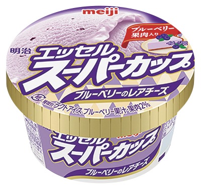エッセルスーパーカップ ブルーベリーのレアチーズ