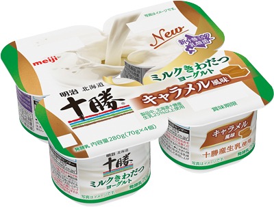 北海道十勝ミルクきわだつヨーグルト キャラメル風味