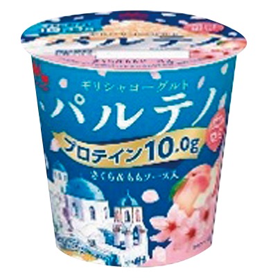 ギリシャヨーグルト パルテノ さくら＆ももソース入