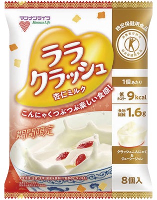 特定保健用食品 蒟蒻畑 ララクラッシュ 杏仁ミルク