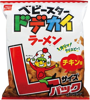 ベビースタードデカイラーメン チキン味Lサイズパック