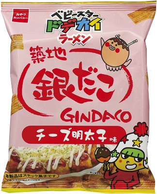 ベビースタードデカイラーメン銀だこ チーズ明太子味