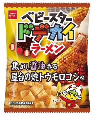ベビースタードデカイラーメン 焦がし醤油香る屋台の焼トウモロコシ味