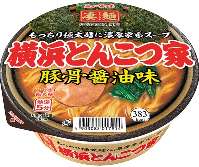 凄麺 横浜とんこつ家 豚骨醬油味