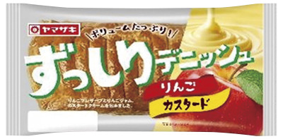 ずっしりデニッシュ(りんごカスタード)