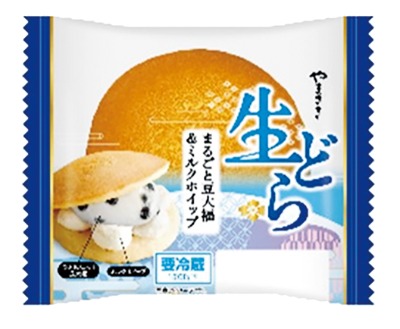 生どら (まるごと豆大福＆  ミルクホイップ)