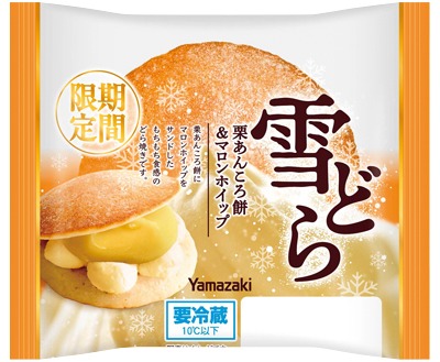 雪どら 栗あんころ餅&マロンホイップ