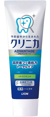 クリニカADハミガキ シトラスミント タテ型