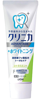 クリニカAD+ホワイトニング シトラスミント