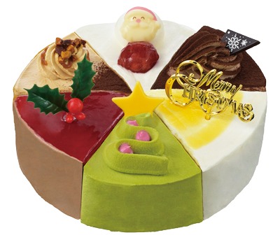 6つのクリスマスアソート 5号