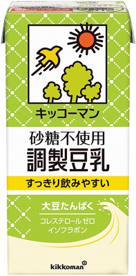 砂糖不使用 調製豆乳