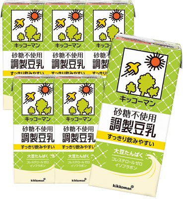 砂糖不使用 調製豆乳
