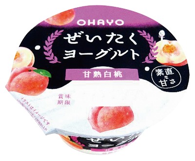 贅沢果実ヨーグルト 甘熟白桃