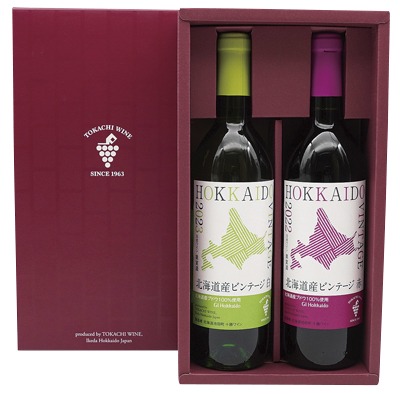 十勝ワイン北海道産ビンテージ赤・白セット