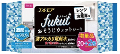 fukutおそうじシート レンジ＆冷蔵庫用