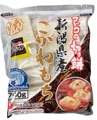 あたたか切り餅新潟県産こがねもち
